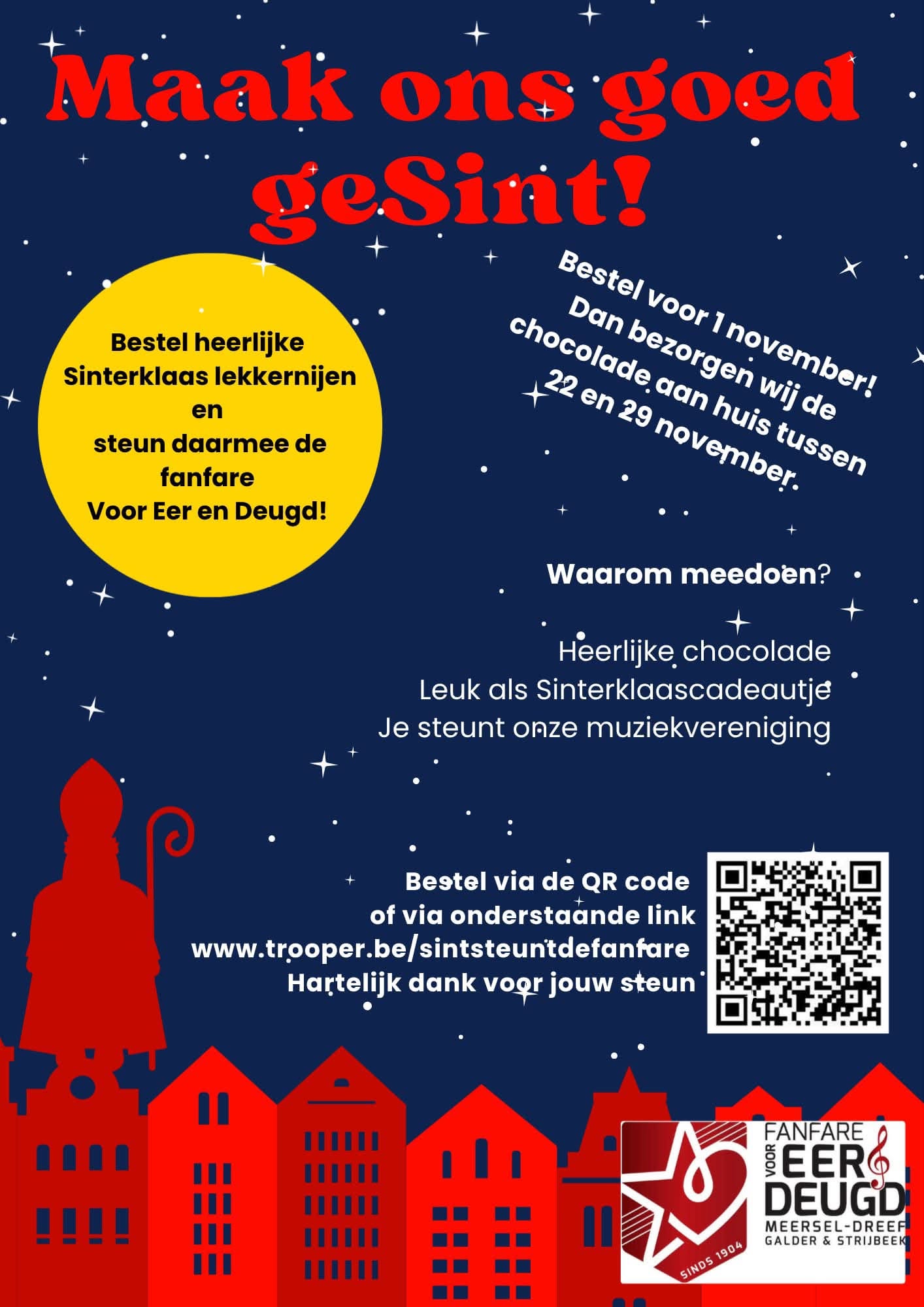 Sinterklaas chocolade actie